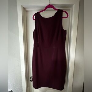 Kasper Maroon dress size 14